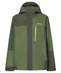 セットアイテム対象  OAKLEY オークリー スノーボード ウェア ジャケット ユニセックス TNP TBT INS ムラサキスポーツ 24-25モデル LL C14(NEWDARKBRUSHFERN-XS)