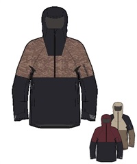 SALOMON 23-24 サロモン TRANSFER ANORAK JACKET M