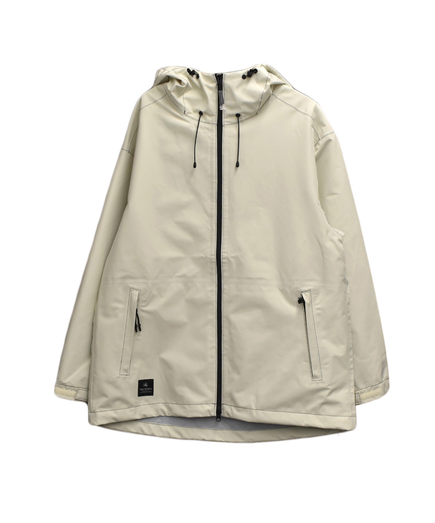 【2526】THREEWEATHER スリーウェザー スノーボード ウェア ジャケット ユニセックス 3L WIDE ムラサキスポーツ 25-26モデル MM J12(IVORY-S)