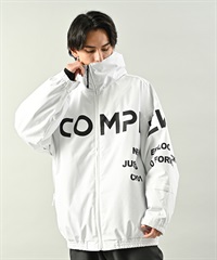 COMPLEW コンプリュー CP12403 スノーボード ウェア ジャケット ユニセックス セットアイテム対象 ムラサキスポーツ 24-25モデル LX G11(WHT-S)