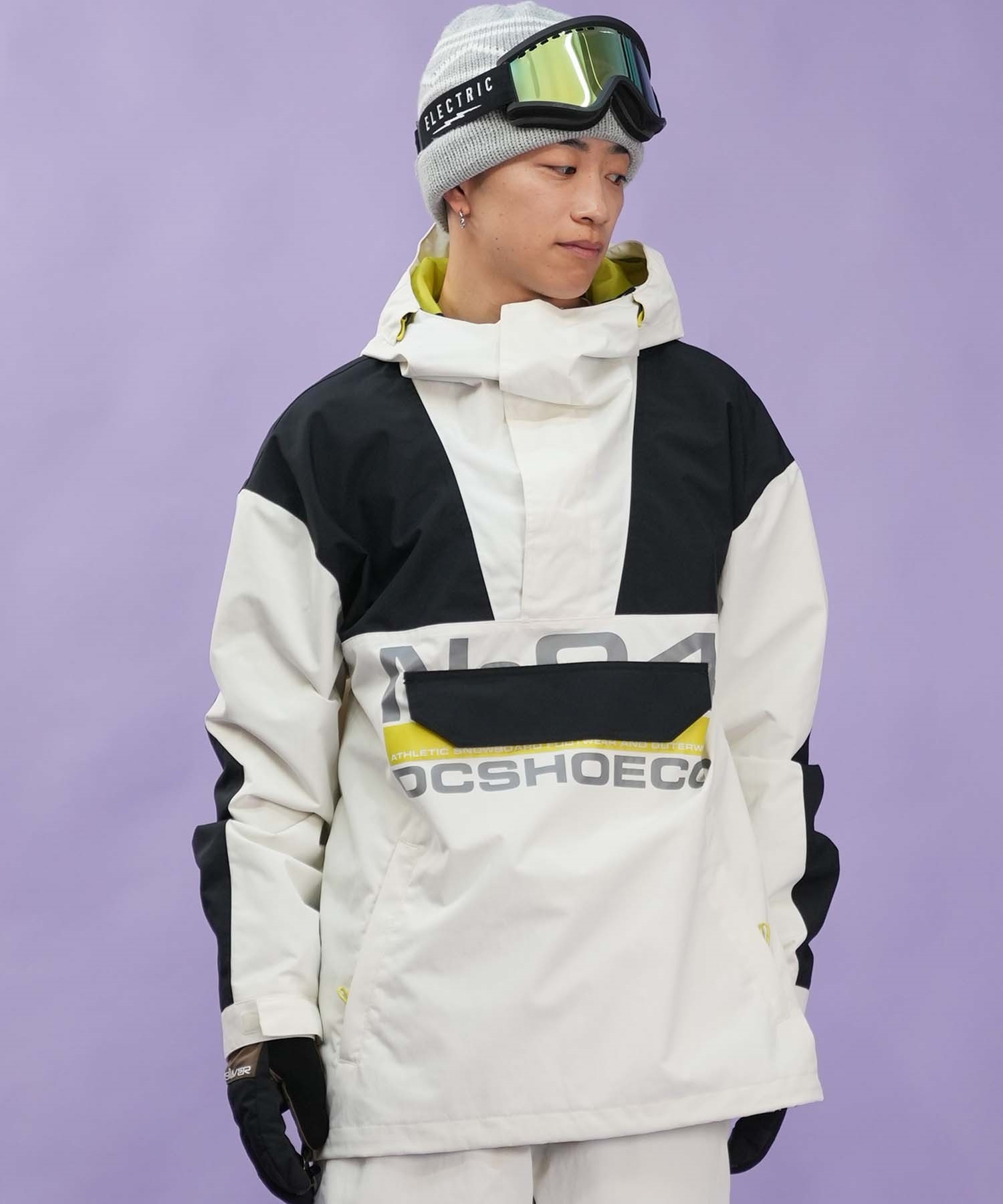 セットアイテム対象  DC ディーシー スノーボード ウェア ジャケット ユニセックス JK DC-43 ANORAK ADYTJ03077 ムラサキスポーツ 24-25モデル LX B1(WBV0-S)