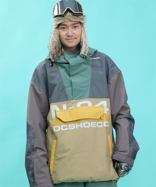 【早期購入/店頭受取対象外】DC ディーシー スノーボード ウェア ジャケット ユニセックス JK DC-43 ANORAK ムラサキスポーツ 24-25モデル LX B1