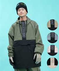 セットアイテム対象  DC ディーシー スノーボード ウェア ジャケット ユニセックス アノラック 24 DC SNOW ANORAK ムラサキスポーツ 24-25モデル LX F28(WHT-S)