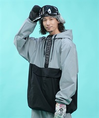 セットアイテム対象  DC ディーシー スノーボード ウェア ジャケット ユニセックス アノラック 24 DC SNOW ANORAK ムラサキスポーツ 24-25モデル LX F28(GRY-S)