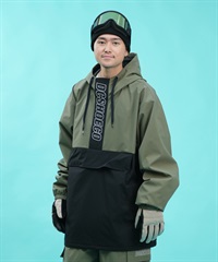 セットアイテム対象  DC ディーシー スノーボード ウェア ジャケット ユニセックス アノラック 24 DC SNOW ANORAK ムラサキスポーツ 24-25モデル LX F28(KHA-S)