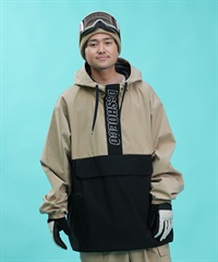 セットアイテム対象  DC ディーシー スノーボード ウェア ジャケット ユニセックス アノラック 24 DC SNOW ANORAK ムラサキスポーツ 24-25モデル LX F28(BEG-S)