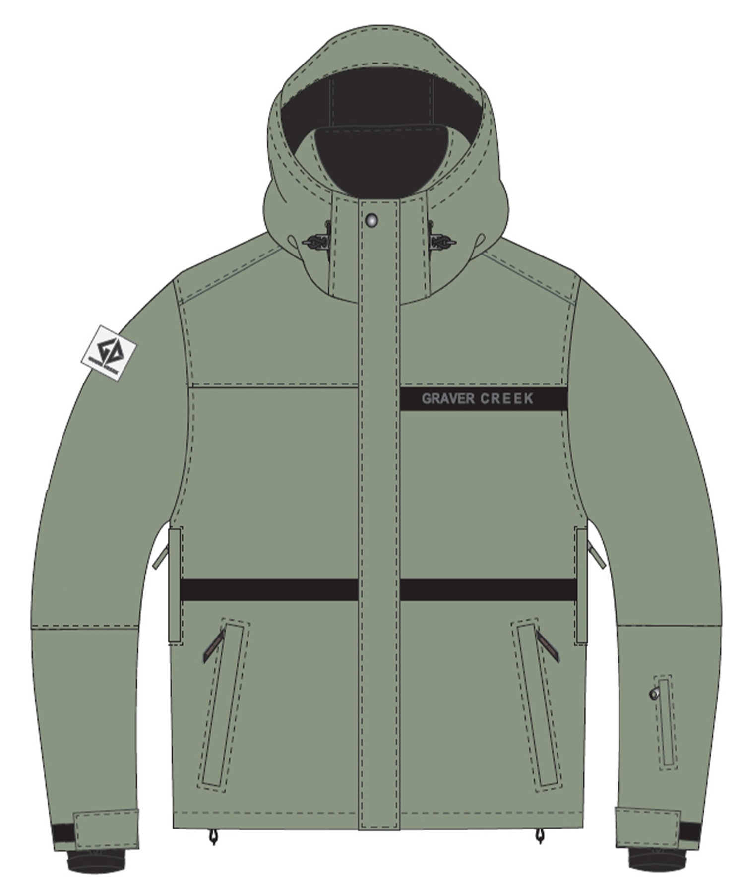セットアイテム対象 GRAVERCREEK グラバークリーク スノーボード