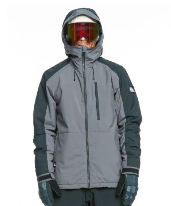セットアイテム対象  QUIKSILVER クイックシルバー ユニセックス スノーボード ウェア ジャケット MISSION BLOCK JK ムラサキスポーツ 24-25モデル LX D12