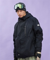 セットアイテム対象  QUIKSILVER クイックシルバー スノーボード ウェア ジャケット ユニセックス MISSION SOLID JK ムラサキスポーツ 24-25モデル LX H1(KVJ0-S)