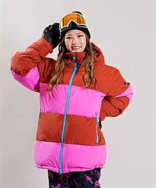 ROXY ロキシー スノーボード ウェア ジャケット レディース ERJTJ03442 ROXY X ROWLEY BLOCK PUFFER JK 23-24モデル KX