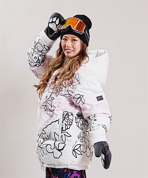 ROXY ロキシー スノーボード ウェア ジャケット レディース ERJTJ03445 ROXY X ROWLEY PUFFER JK 23-24モデル KX H12(WBB8-S)