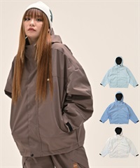 【早期購入/店頭受取対象外】6KNOT シックスノット スノーボード ウェア ジャケット レディース JKW BRIGHT PANEL ムラサキスポーツ 24-25モデル LL D19(IVORY-S)