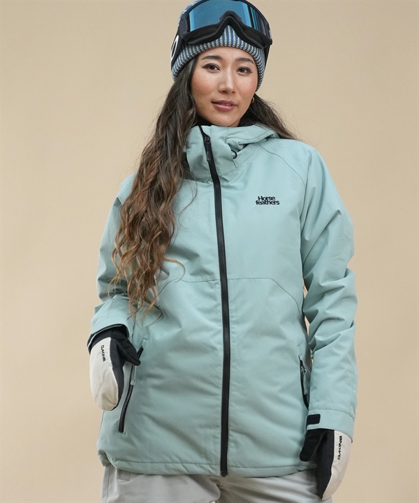 セットアイテム対象  Horsefeathers ホースフェザーズ スノーボード ウェア ジャケット レディース JKW HALIA ムラサキスポーツ 24-25モデル LL D25