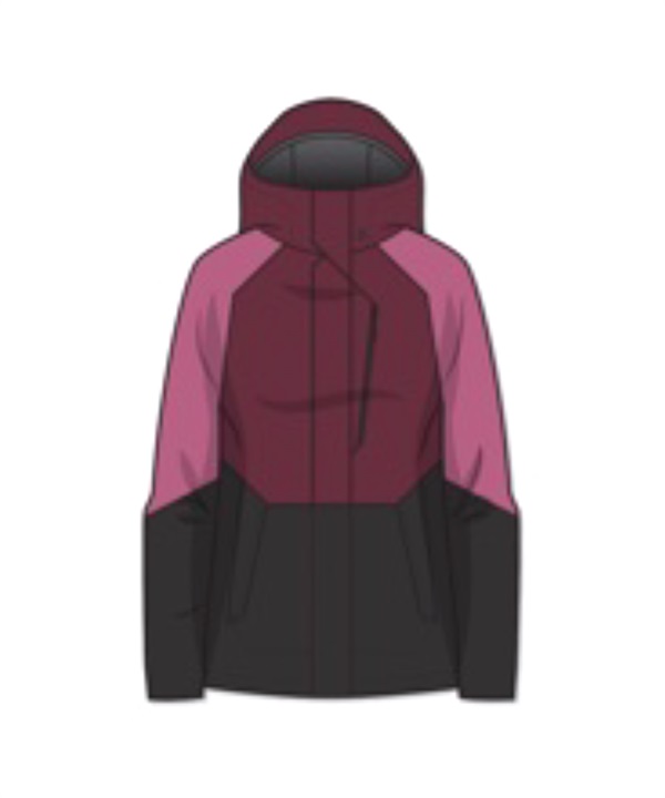 VOLCOM ボルコム スノーボード ウェア ジャケット レディース ゴアテックス ARIS INS GORE-TEX ムラサキスポーツ 24-25モデル LL F28