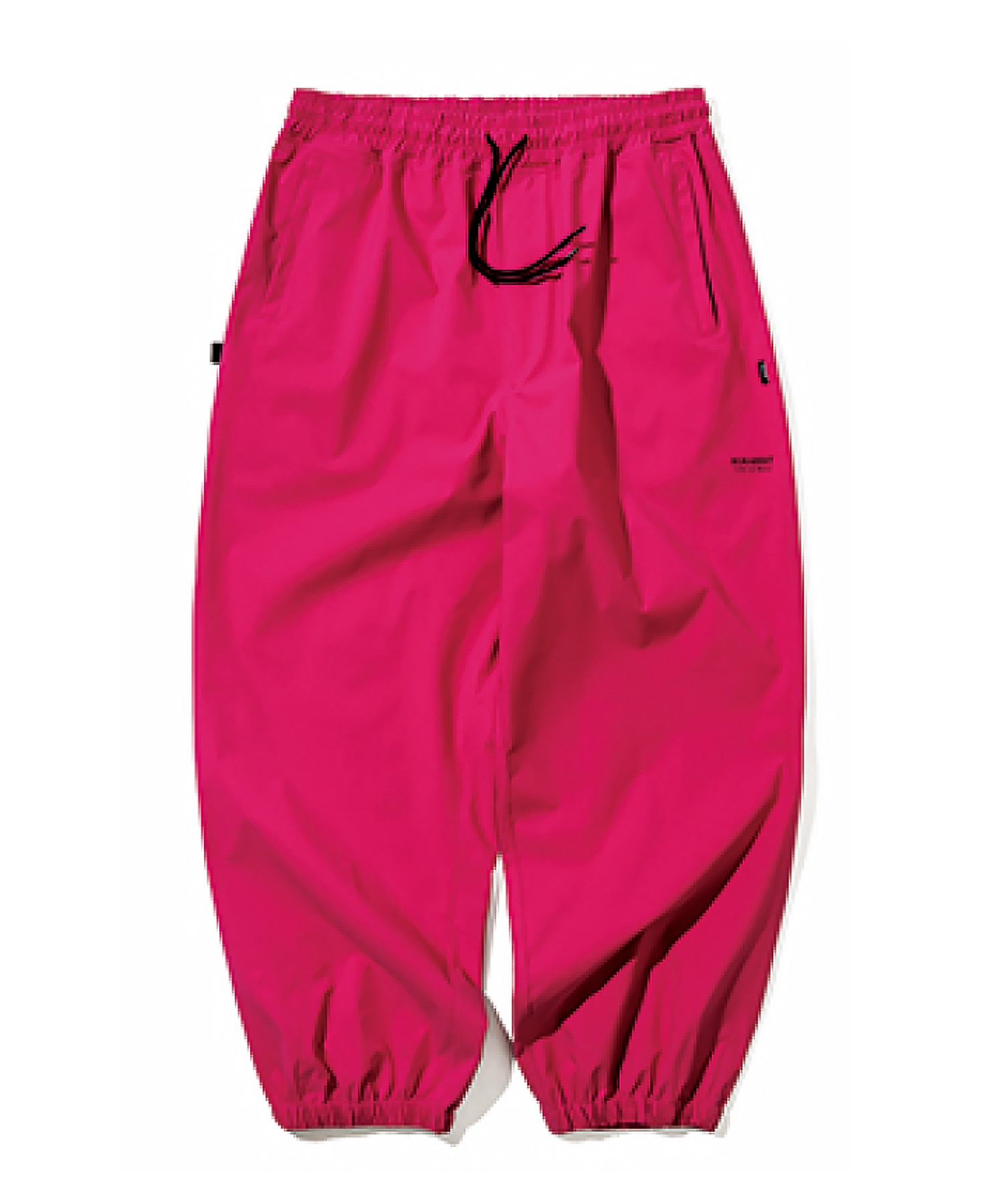 スノーボード ウェア パンツ ユニセックス BSRABBIT ビエスラビット WORK STRETCH 3L SUPER WIDE JOGGER 23-24モデル G21(HOTPINK-M)