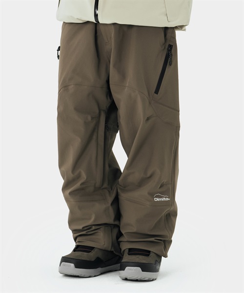 DIMITO ディミト スノーボード ウェア パンツ ユニセックス NHST15 23 BIO STANDARD PANTS 23-24モデル ムラサキスポーツ KK H12(MUD-S)