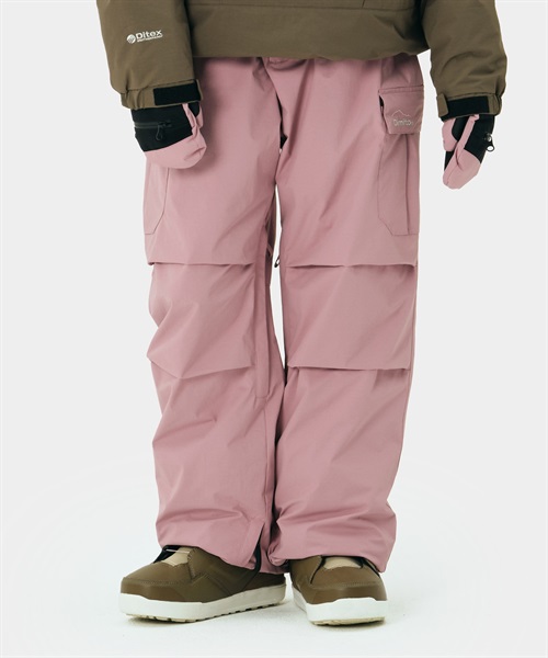 DIMITO ディミト スノーボード ウェア パンツ ユニセックス NHST21 VARIANT CARGO PANTS 23-24モデル ムラサキスポーツ KK H12(LILAS-S)