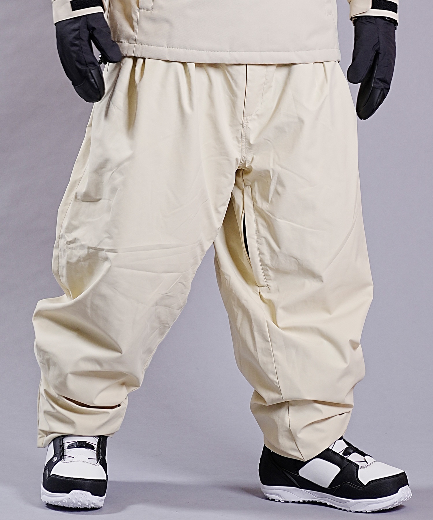 REPUBLIC リパブリック スノーボード ウェア パンツ ユニセックス WIDE EAZY PANTS 23-24モデル ムラサキスポーツ KK H5(Cream-S)