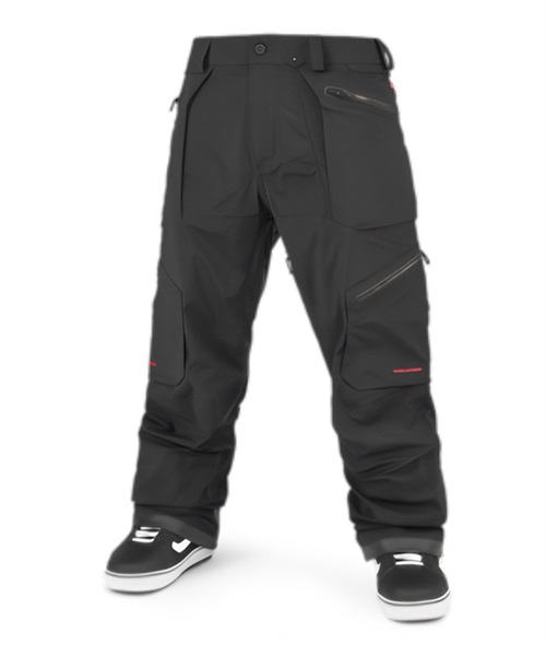 VOLCOM ボルコム スノーボード ウェア パンツ ユニセックス GUCH STRCH GORE-TEX G1352401 23-24モデル KK H26(BLK-S)