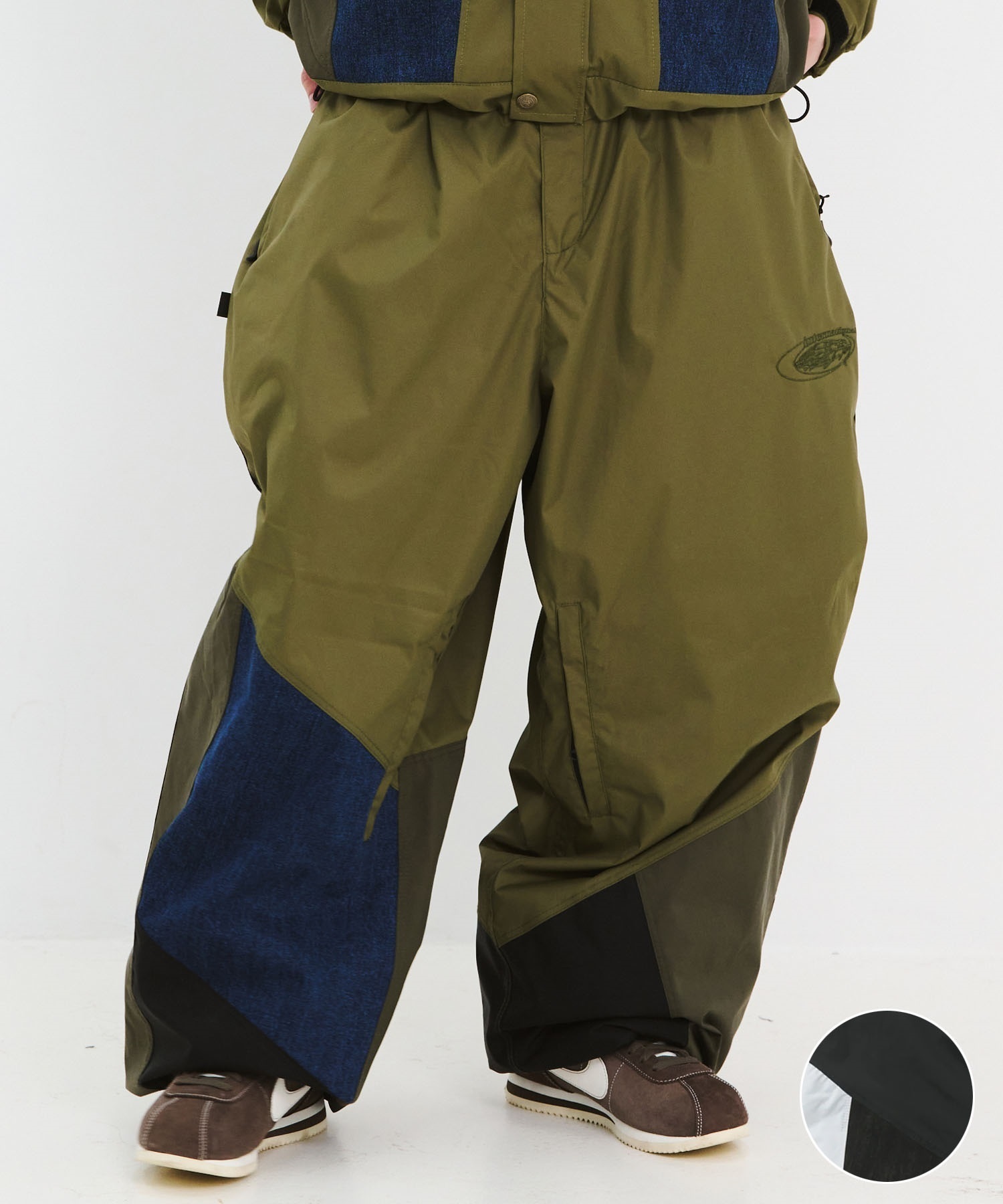 BSRABBIT ビーエスラビット UNUSUAL SUPER WIDE VENTILATION PANTS