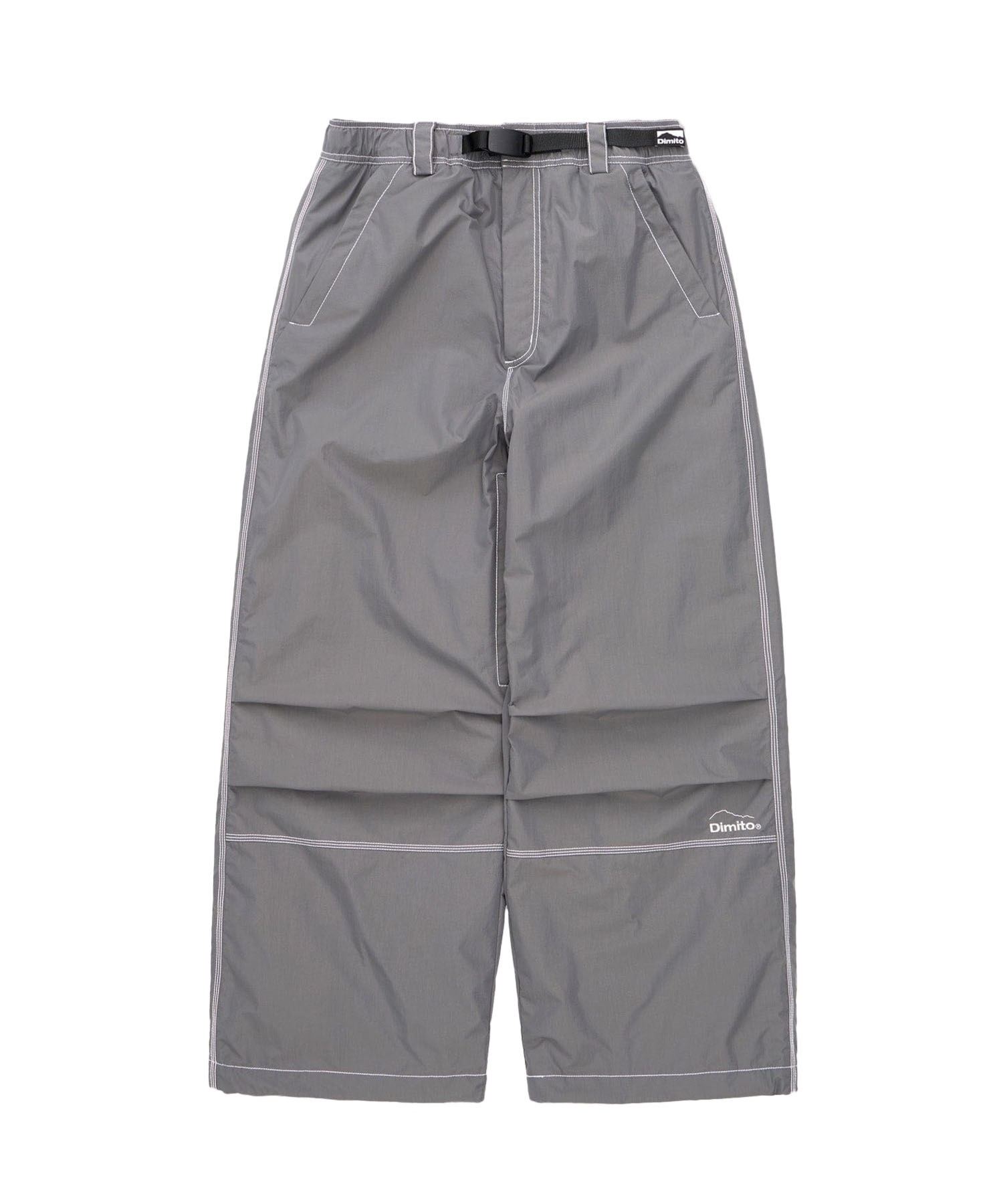 DIMITO ディミト スノーボード ウェア パンツ ユニセックス STITCHED BIG PANTS ムラサキスポーツ 24-25モデル LL I26(CGREY-M)