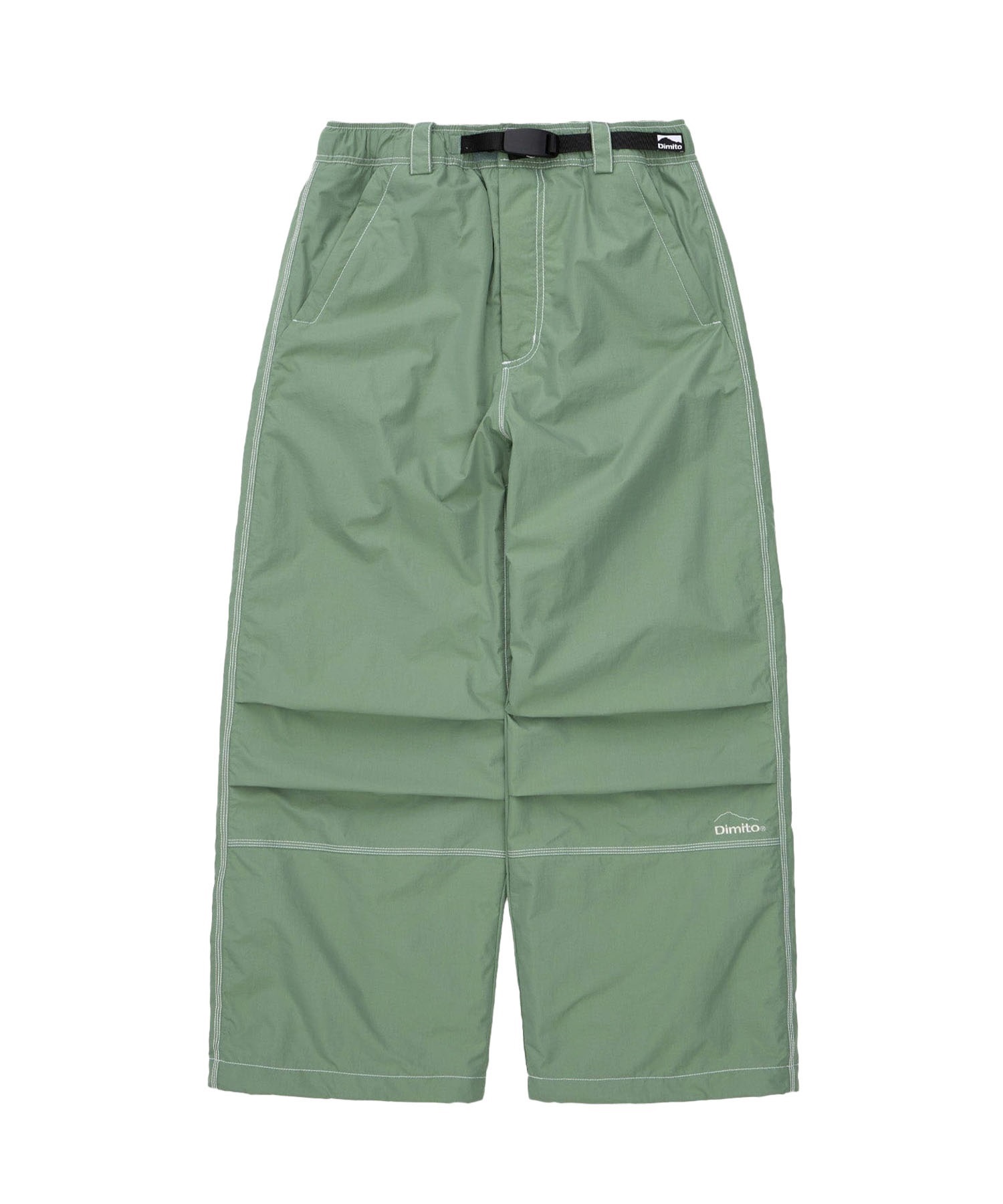 DIMITO ディミト スノーボード ウェア パンツ ユニセックス STITCHED BIG PANTS ムラサキスポーツ 24-25モデル LL I26(SGRN-M)