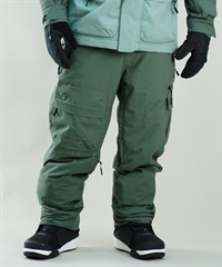 セットアイテム対象  HURLEY ハーレー スノーボード ウェア パンツ ユニセックス RIPSTOP SNOW PT ムラサキスポーツ 24-25モデル LL F19(TME-S)