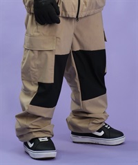 セットアイテム対象  DC ディーシー スノーボード ウェア パンツ ユニセックス 24 DC SNOW CARGO BLOCK ムラサキスポーツ 24-25モデル LX I20