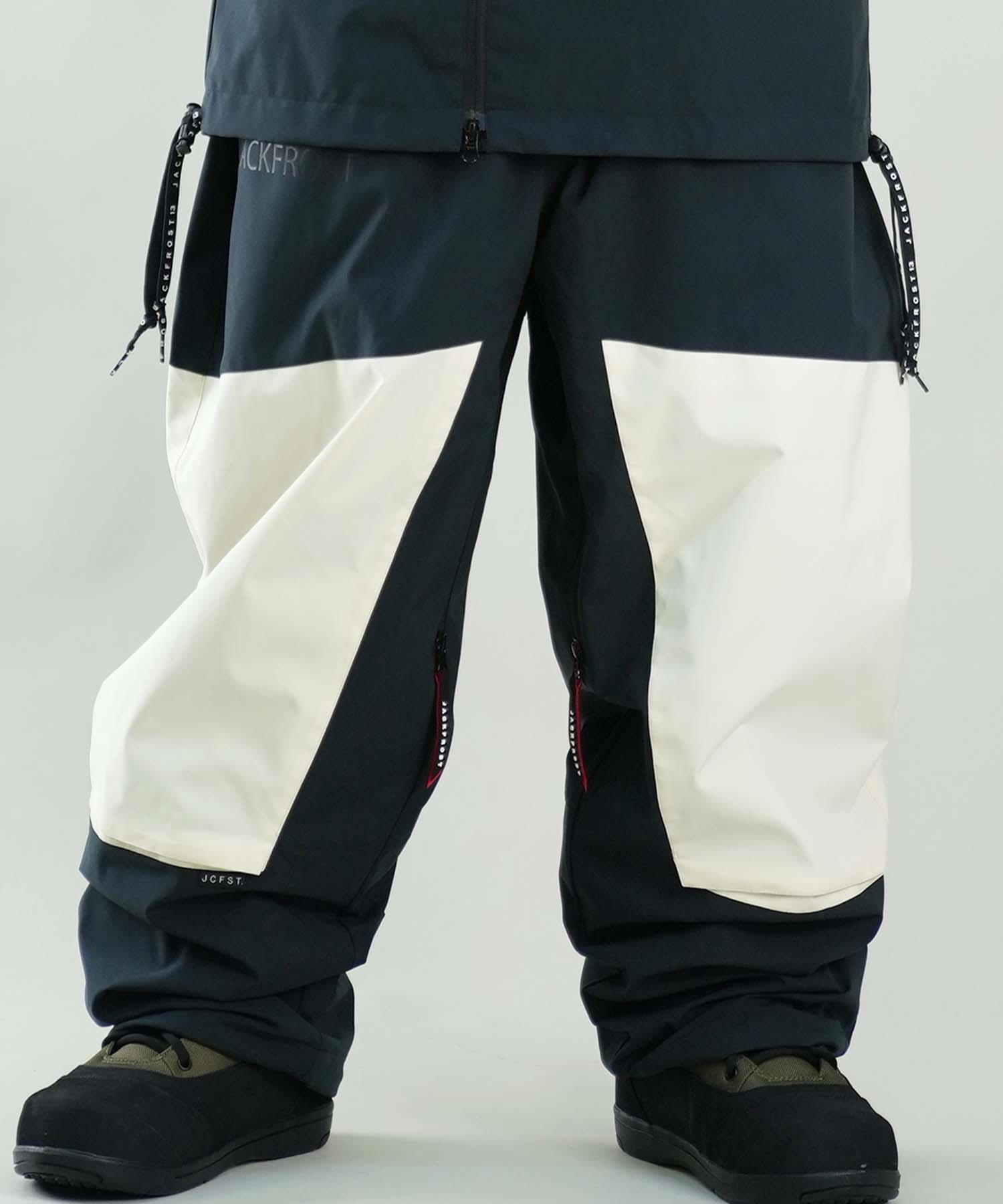 セットアイテム対象  JACK FROST ジャックフロスト スノーボード ウェア パンツ ユニセックス 2L EXPLORER PT ムラサキスポーツ 24-25モデル LX D25(BLACK-S)
