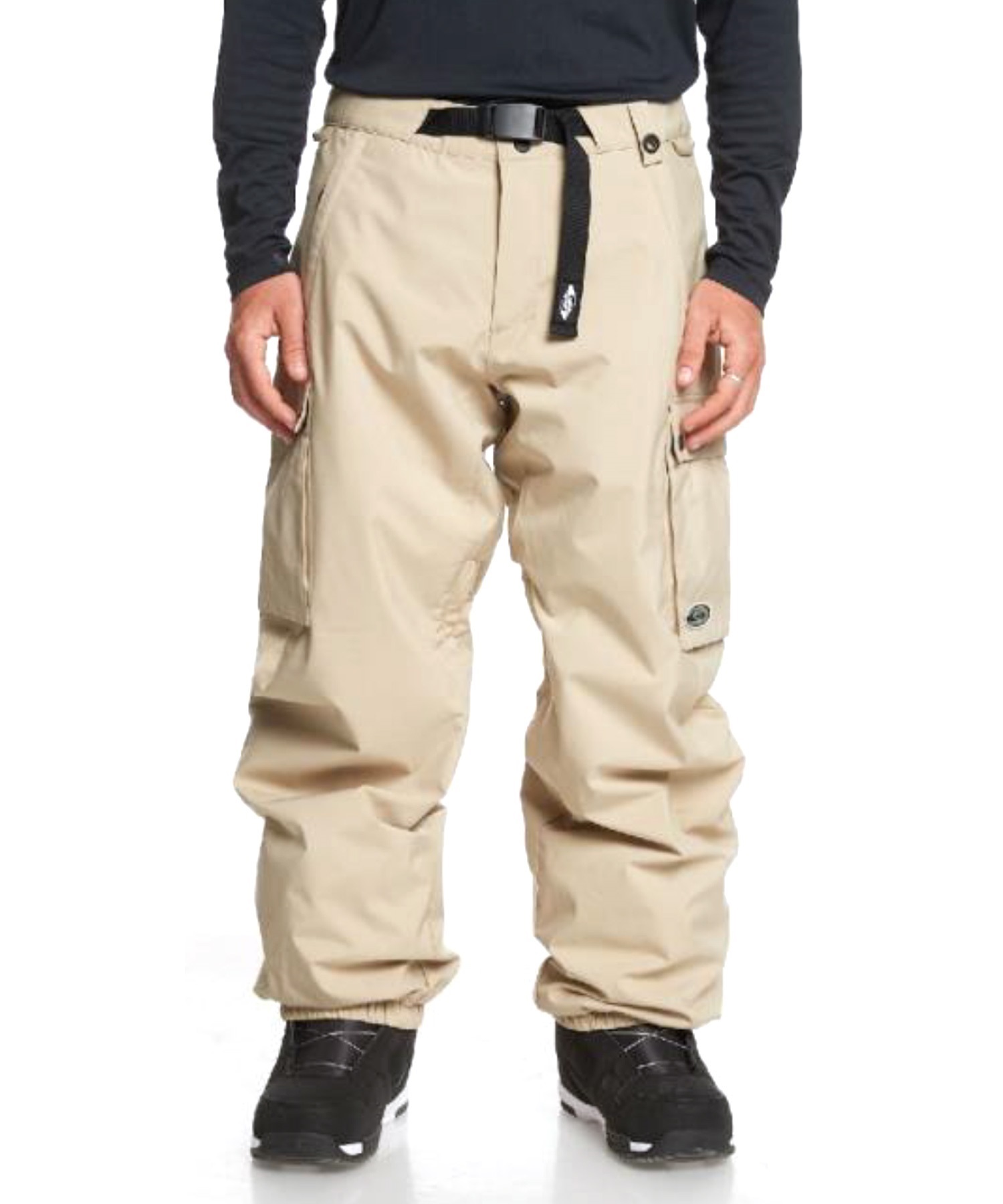 QUIKSILVER クイックシルバー ユニセックス スノーボード ウェア パンツ SNOW DOWN CARGO PT ムラサキスポーツ 24-25モデル LX D12(TKA0-XS)