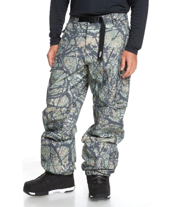 QUIKSILVER クイックシルバー ユニセックス スノーボード ウェア パンツ SNOW DOWN CARGO PT ムラサキスポーツ 24-25モデル LX D12
