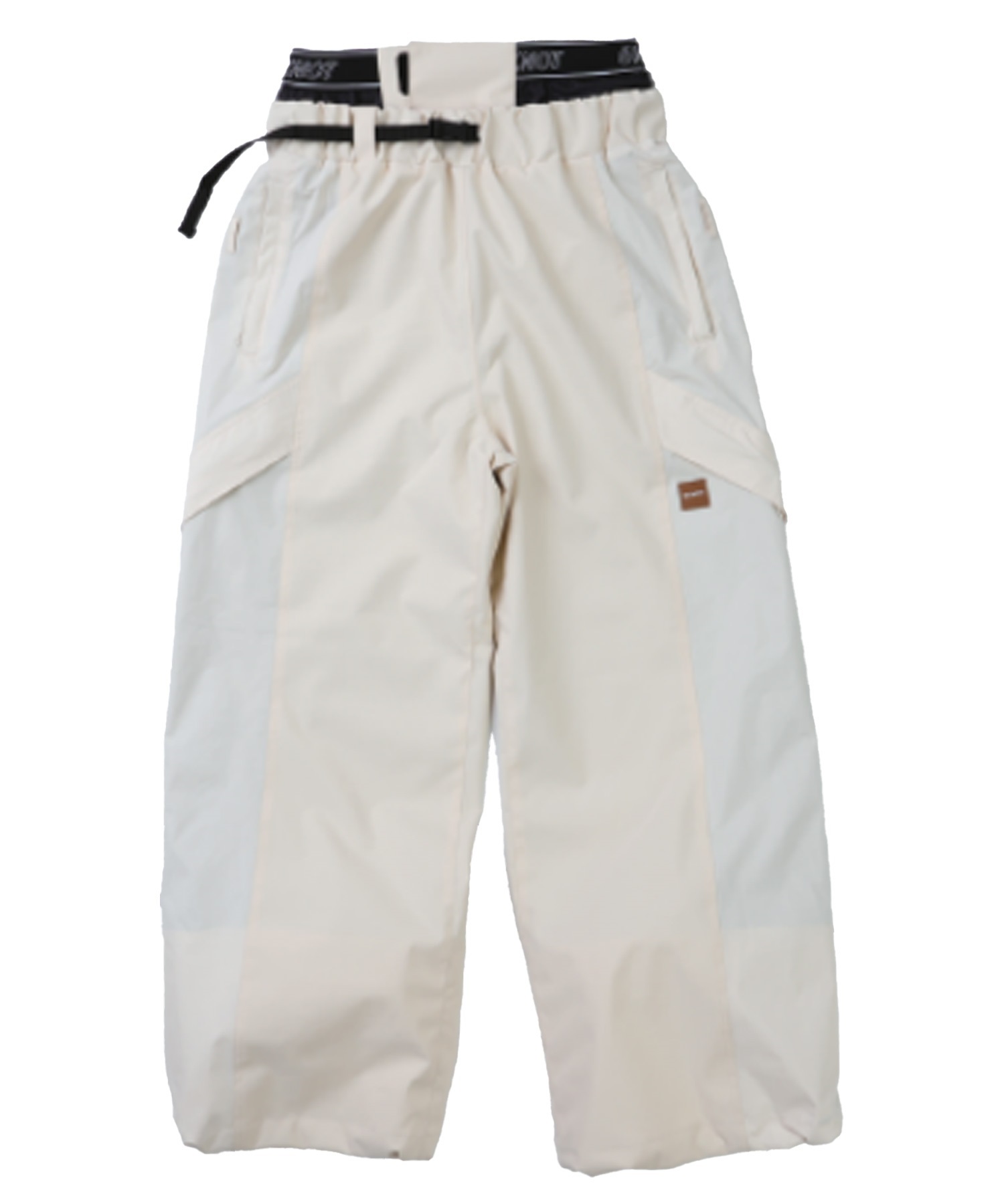 セットアイテム対象  6KNOT シックスノット スノーボード ウェア パンツ レディース PTW BRIGHT PANEL ムラサキスポーツ 24-25モデル LL D19(IVORY-S)