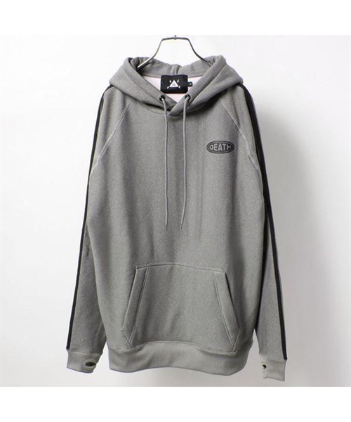 DEATH LABEL デスレーベル BONDED HOODIE LINE 1246570 メンズ トップス プルオーバー パーカー II K25(GREY-S)