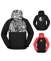 スノーボード インナーウェア パーカー ユニセックス VOLCOM ボルコム HYDRO RIDING HOODIE 22-23モデル ムラサキスポーツ JJ I29(BWH-XS)