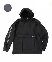 スノーボード ウェア インナーウェア インナー ユニセックス SMITH スミス ANORAK WINDBREAKER アノラック ウィンドブレーカー 23-24モデル KK K15(BLACK-S)