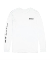 スノーボード ウェア インナーウェア インナー ユニセックス SMITH スミス ISSUE LONG SLEEVE 長袖 Tシャツ ロンT 23-24モデル ムラサキスポーツ KK K15