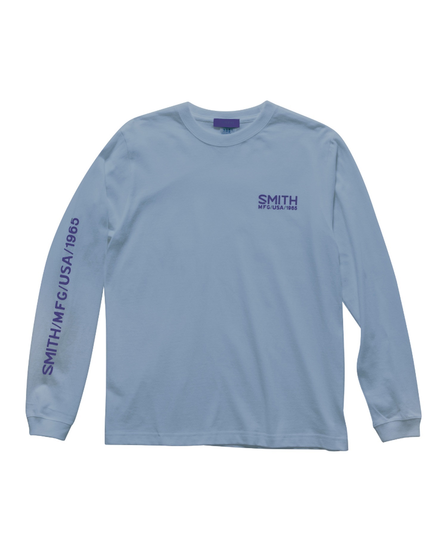 スノーボード ウェア インナーウェア インナー ユニセックス SMITH スミス ISSUE LONG SLEEVE 長袖 Tシャツ ロンT 23-24モデル ムラサキスポーツ KK K15(ACIDBLUE-S)