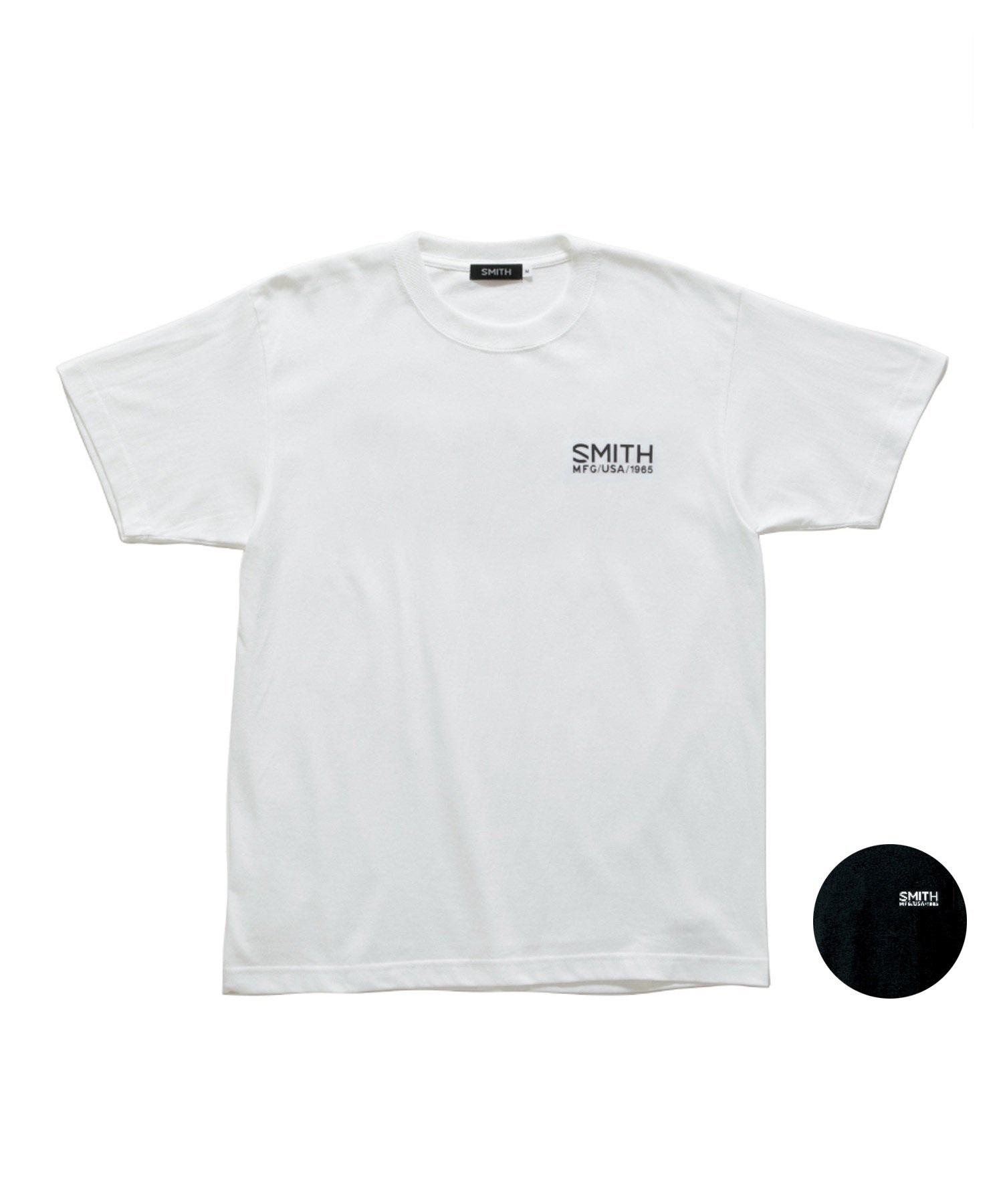 スノーボード ウェア インナーウェア インナー ユニセックス SMITH スミス ISSUE DRY 半袖 Tシャツ 23-24モデル ムラサキスポーツ KK K15(BLACK-S)