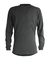 スノーボード ウェア インナーウェア メンズ northpeak ノースピーク NP-8043 INNER SHIRTS ムラサキスポーツ 23-24モデル KX K9(BK-M)