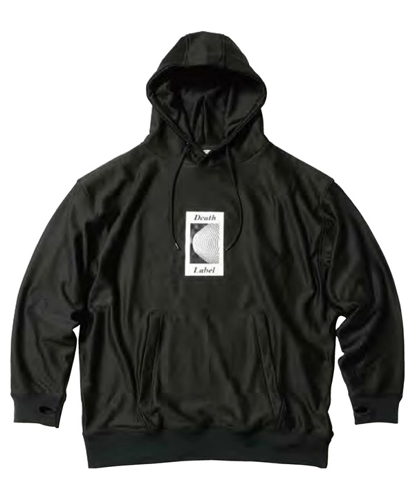DEATHLABEL デスレーベル スノーボード ウェア インナーウェア パーカー BONEDED HOODIE LOGO 24-25モデル LL B29