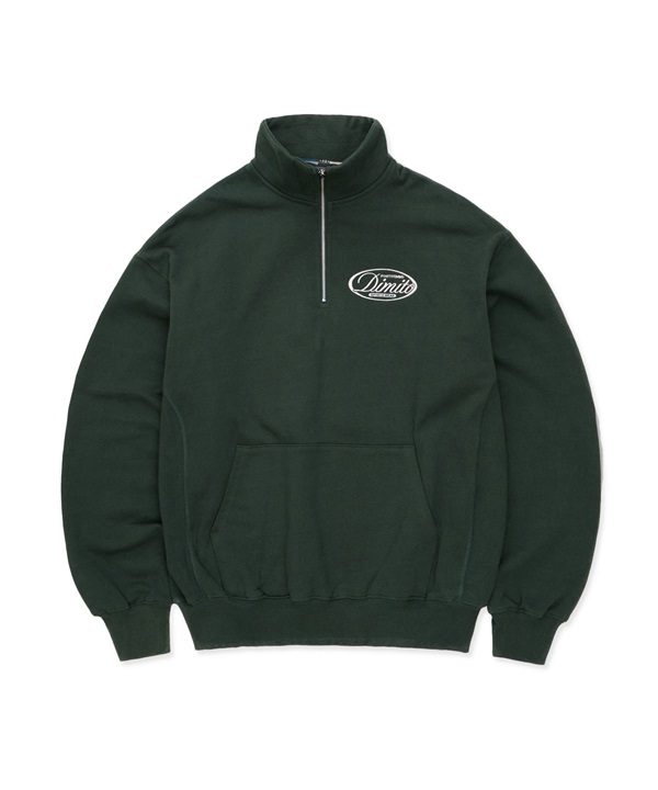 DIMITO ディミト スノーボード インナーウェア スウェット ユニセックス HALF ZIP SWEATSHIRT ムラサキスポーツ 24-25モデル LL I26
