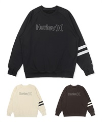 HURLEY ハーレー スノーボード インナー トップス ユニセックス WAFFLE L CREW OAO ムラサキスポーツ 24-25モデル LL K7
