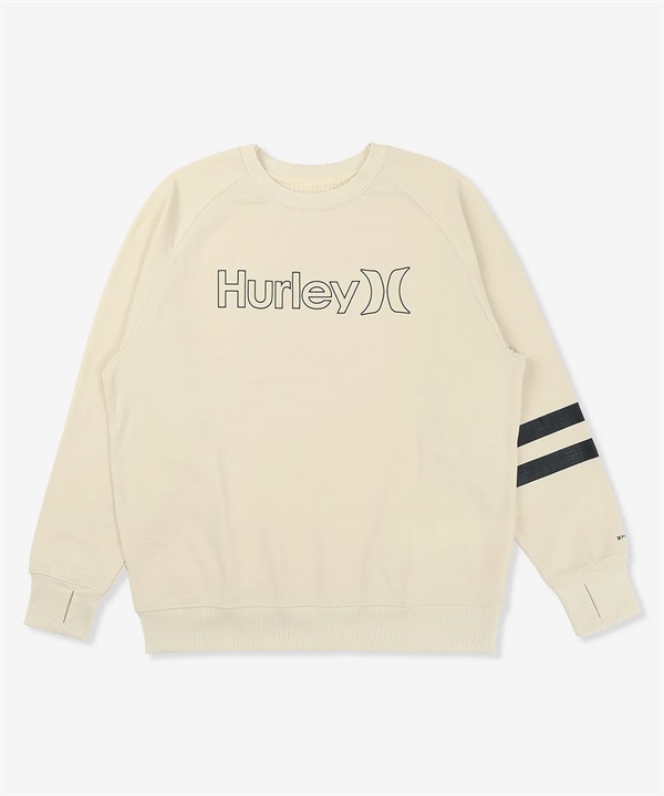 HURLEY ハーレー スノーボード インナー トップス ユニセックス WAFFLE L CREW OAO ムラサキスポーツ 24-25モデル LL K7