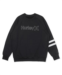 HURLEY ハーレー スノーボード インナー トップス ユニセックス WAFFLE L CREW OAO ムラサキスポーツ 24-25モデル LL K7
