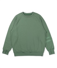 HURLEY ハーレー スノーボード インナー トップス ユニセックス WAFFLE L CREW ICON ムラサキスポーツ 24-25モデル LL K7