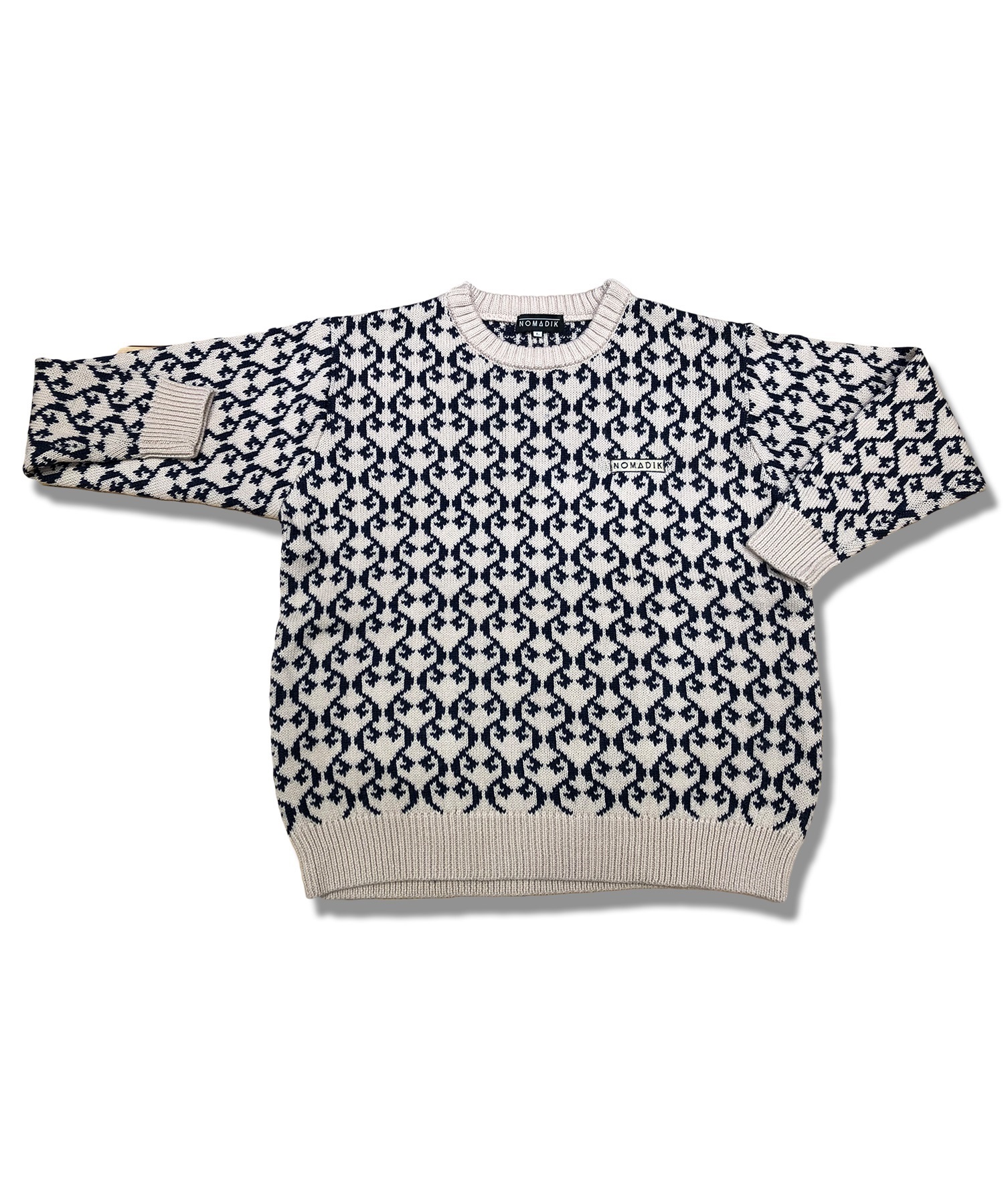 NOMADIK ノマディック スノーボード インナーウェア セーター メンズ IN JACQUARD SWEATER ムラサキスポーツ 24-25モデル LL L21(OFFWT-M)