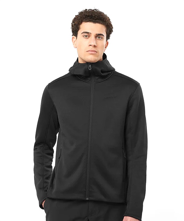 SALOMON サロモン スノーボード インナーウェア メンズ IN ESSENTIAL MIDFLEECE FZ HDD ムラサキスポーツ 24-25モデル LL L21