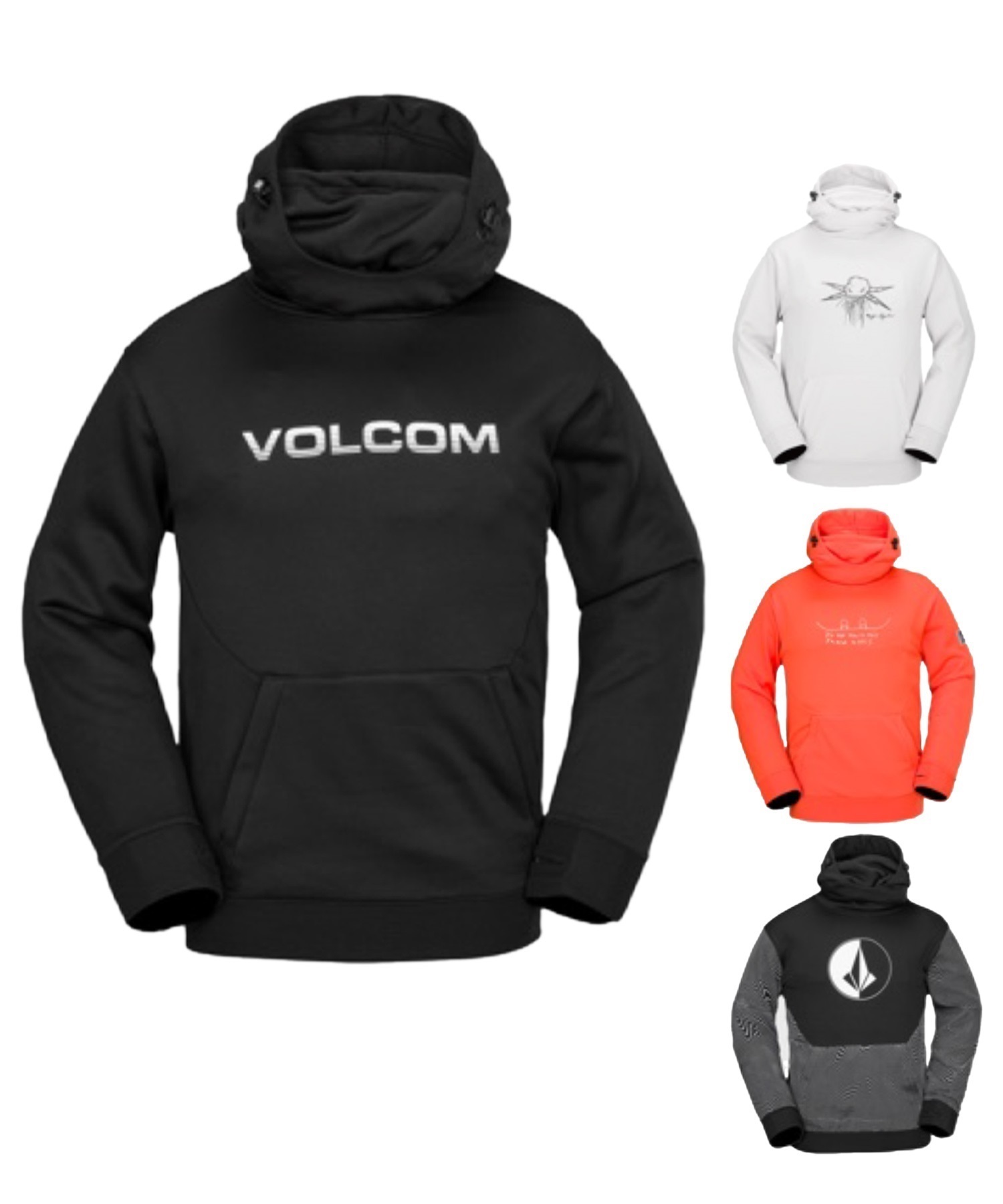 VOLCOM ボルコム HYDRO RIDING HOODIE スノーボード ウェア インナー パーカー ユニセックス ムラサキスポーツ 24-25モデル LL F28(BPR-M)