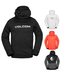 VOLCOM ボルコム スノーボード ウェア インナー パーカー ユニセックス HYDRO RIDING HOODIE ムラサキスポーツ 24-25モデル LL F28