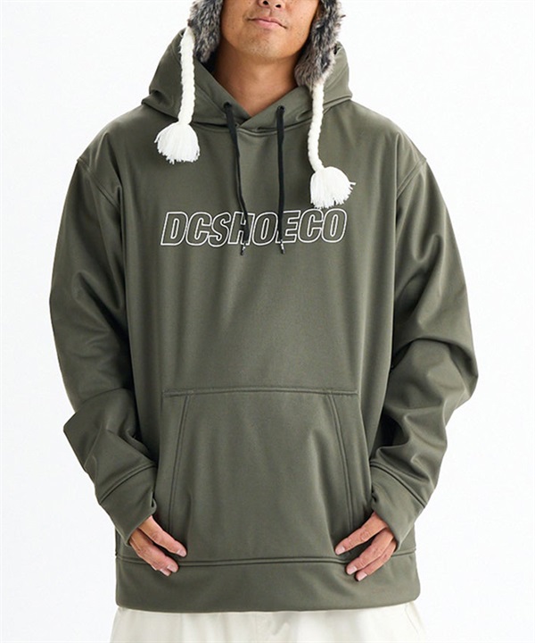 DC ディーシー スノーボード インナーウェア パーカー ユニセックス IN 24 DC SNOW HOODIE ムラサキスポーツ 24-25モデル LX L12